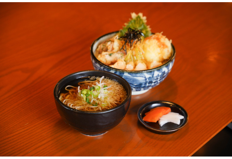 天丼そばセット