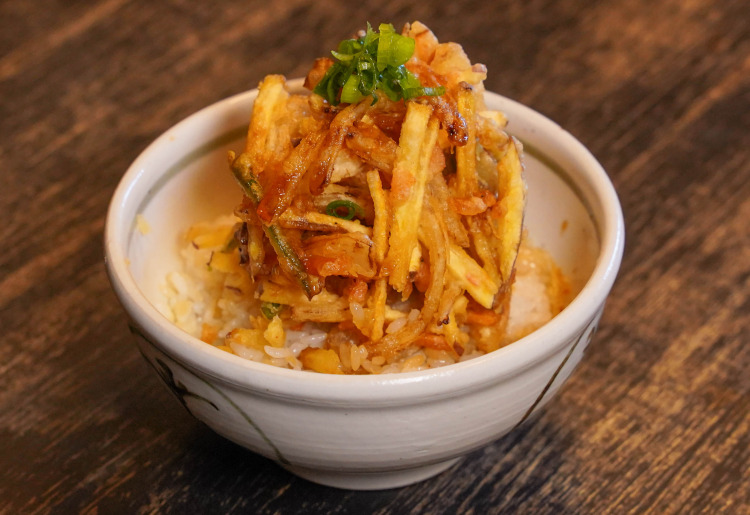 【ディナー限定】そば屋のかき揚げ丼
